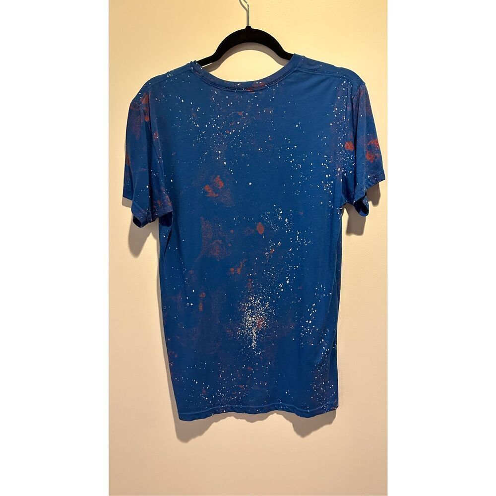 Vintage 2000s MARC BY MARC JACOBS Oversized Stretchy T-Shirt with Paint Platter